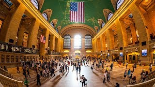 Walking Tour of Grand Central Terminal — New York City 【4K】🇺🇸 [upl. by Ynna631]