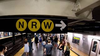 ⁴ᴷ The Busiest NYC Subway Station Times Square–42nd StreetPort Authority Bus Terminal [upl. by Mikel858]