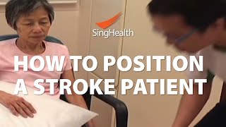 How To Position A Stroke Patient [upl. by Diann]