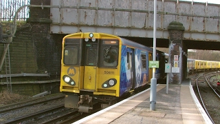 Half an Hour at 216  Birkenhead North Station 1022017  Class 507 508 terminus [upl. by Eleonora]