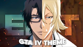 Aizen x Urahara  GTA IV Theme Edit [upl. by Frederigo]